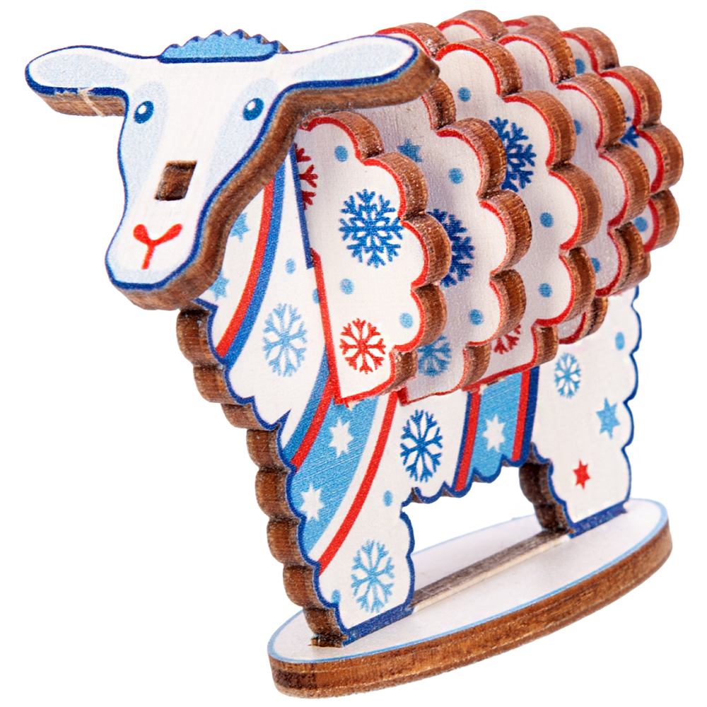 Вложение Игрушка-конструктор Овечка