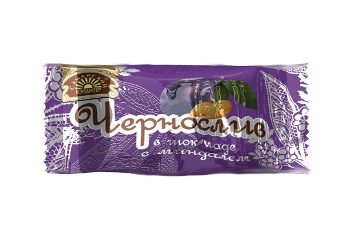 Конфета Чернослив в шоколаде с миндалем