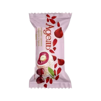 Конфета АДЕЛЬ с цельным миндалём и вкусом вишни 